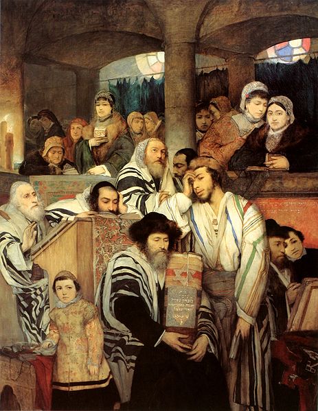 Yom Kipur em sinagoga